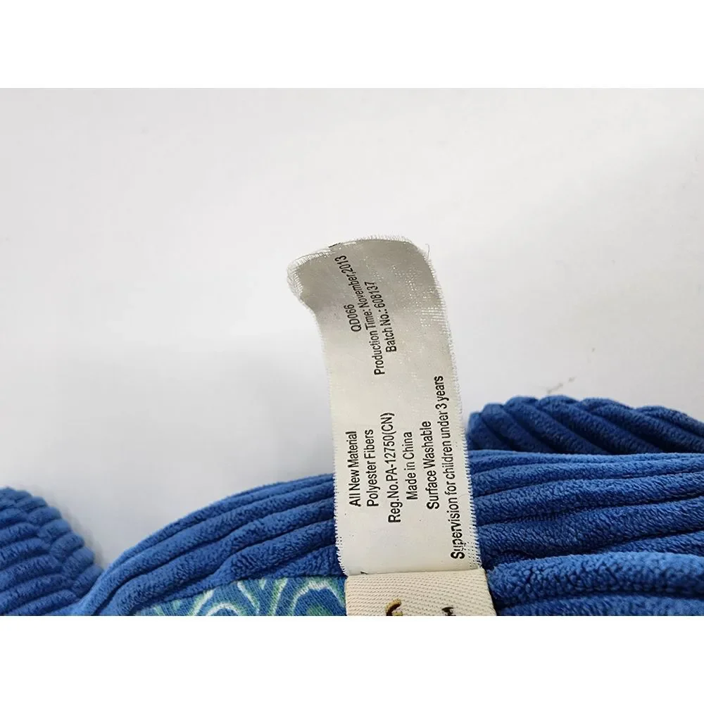 Maison Chic Wally The Whale Blue Swirl‎ Stuffed Plush